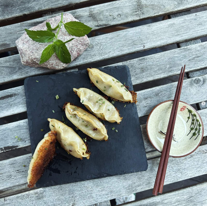 Raviolis Chinois grillés